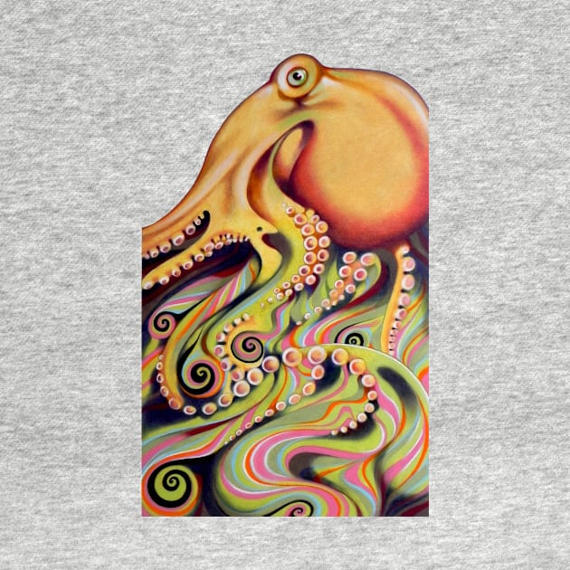 Psychedelic octopus by federicocortese